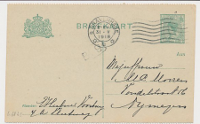 Briefkaart G. 90 b I z-1 s Gravenhage - Nijmegen 1918