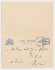 Briefkaart G. 93 II Breda - Sliedrecht 1918