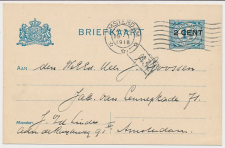 Briefkaart G. 94 a II Locaal te Amsterdam 1918
