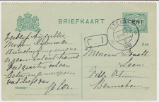 Briefkaart G. 96 b I Steeg - Bennekom 1918
