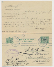 Briefkaart G. 97 I Haarlem - Utrecht 1917 v.v.