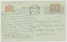 Briefkaart G. 98 Locaal te Amsterdam 1919