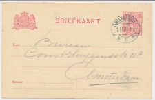 Briefkaart G. 103 II Hilversum - Amsterdam 1920 v.b.d.