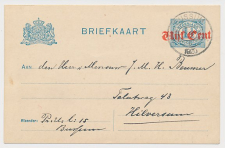 Briefkaart G. 106 a II Bussum - Hilversum 1920