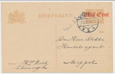 Briefkaart G. 107 a I Steenwijk - Meppel 1920