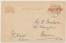 Briefkaart G. 107 b I Amsterdam - Huizen 1921