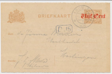 Briefkaart G. 107 b II Arum - Harlingen 1920