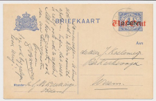 Briefkaart G. 116 I Obdam - Ursem 1921