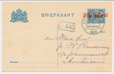 Briefkaart G. 118 a I Hengelo - Amsterdam 1920