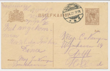 Briefkaart G. 122 Schuttorf Duitsland - Delft 1921