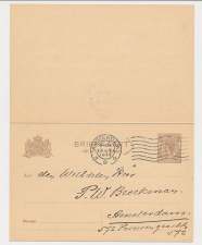 Briefkaart G. 123 II Locaal te Amsterdam 1922