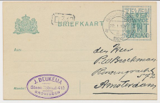 Briefkaart G. 130 a II Groningen - Amsterdam 1924