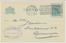 Briefkaart G. 130 a II Amsterdam - Groningen 1924