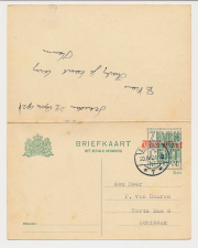 Briefkaart G. 148 Locaal te Schiedam 1921 v.v.