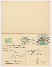 Briefkaart G. 148 Amsterdam - Epe 1922