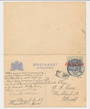 Briefkaart G. 149 I Apeldoorn - Utrecht 1923