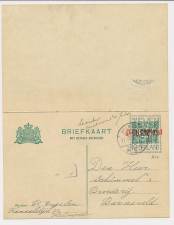 Briefkaart G. 153 I Helmond - Barneveld 1922