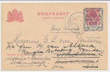 Briefkaart G. 156 a II Middelharnis - Nederlands Indie 1922