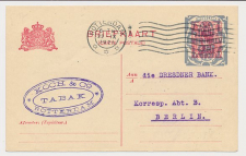 Briefkaart G. 161 Rotterdam - Berlijn Duitsland 1921