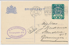 Briefkaart G. 162 I Amsterdam - Groningen 1924