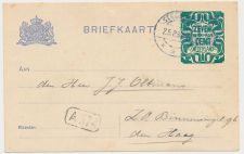 Briefkaart G. 162 II Steggerda - s Gravenhage 1923