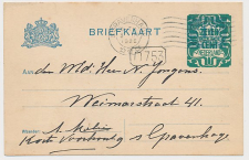 Briefkaart G. 163 II Locaal te s Gravenhage 1922