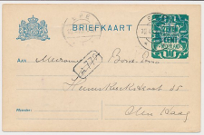 Briefkaart G. 163 II Epe - s Gravenhage 1923