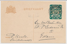 Briefkaart G. 164 a I s Gravenhage - Edam 1921