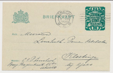 Briefkaart G. 168 b II Utrecht - Kloetinge 1922