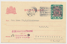 Briefkaart G. 170 II s Gravenhage - Zevenhuizen 1923