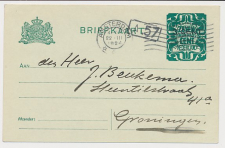 Briefkaart G. 173 a II Amsterdam - Groningen 1924