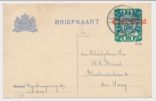 Briefkaart G. 174 I Leiden - s Gravenhage 1924