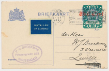 Briefkaart G. 174 I Amsterdam - Zwolle 1924