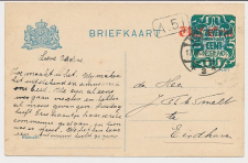 Briefkaart G. 175 I Hillegom - Eindhoven 1922