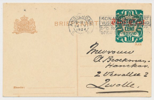 Briefkaart G. 176 a I Amsterdam - Zwolle 1924