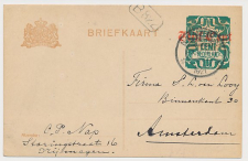 Briefkaart G. 176 a I Nijmegen - Amsterdam 1921
