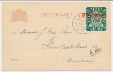 Briefkaart G. 176 a II Epe - s Gravenhage 1922