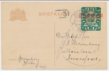 Briefkaart G. 176 b I Helder - Amersfoort 1921