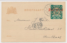 Briefkaart G. 176 b II Epe - s Gravenhage 1922