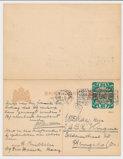 Briefkaart G. 177 I s Gravenhage - Hengelo 1923