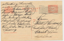 Briefkaart G. 190 z-1 Rotterdam - Duitsland 1921