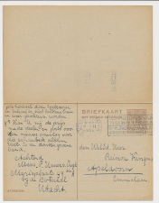 Briefkaart G. 196 Utrecht - Apeldoorn 1925