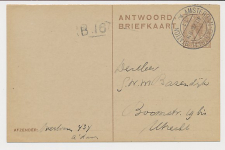 Briefkaart G. 196 A-krt. Amsterdam - Utrecht 1925 