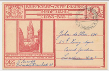 Briefkaart G. 199 n ( Sittard ) s Gravenhage - GB / UK 1924