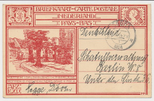 Briefkaart G. 199 o ( Hattem ) Huis Doorn - Duitsland 1924