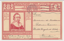 Briefkaart G. 207 s Gravenhage - Menton Frankrijk 1926