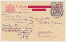 Briefkaart G. 210 a Amsterdam - Wiesbaden Duitsland 1926