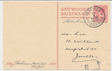 Briefkaart G. 212 z-1 A-krt. Oude God Belgie - Zwolle 1928