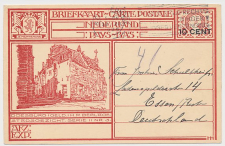Briefkaart G. 214 c ( Doesburg ) s Gravenhage - Duitsland 1926