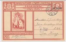 Briefkaart G. 214 f ( Katwijk ) Overveen - s Gravenhage 1926